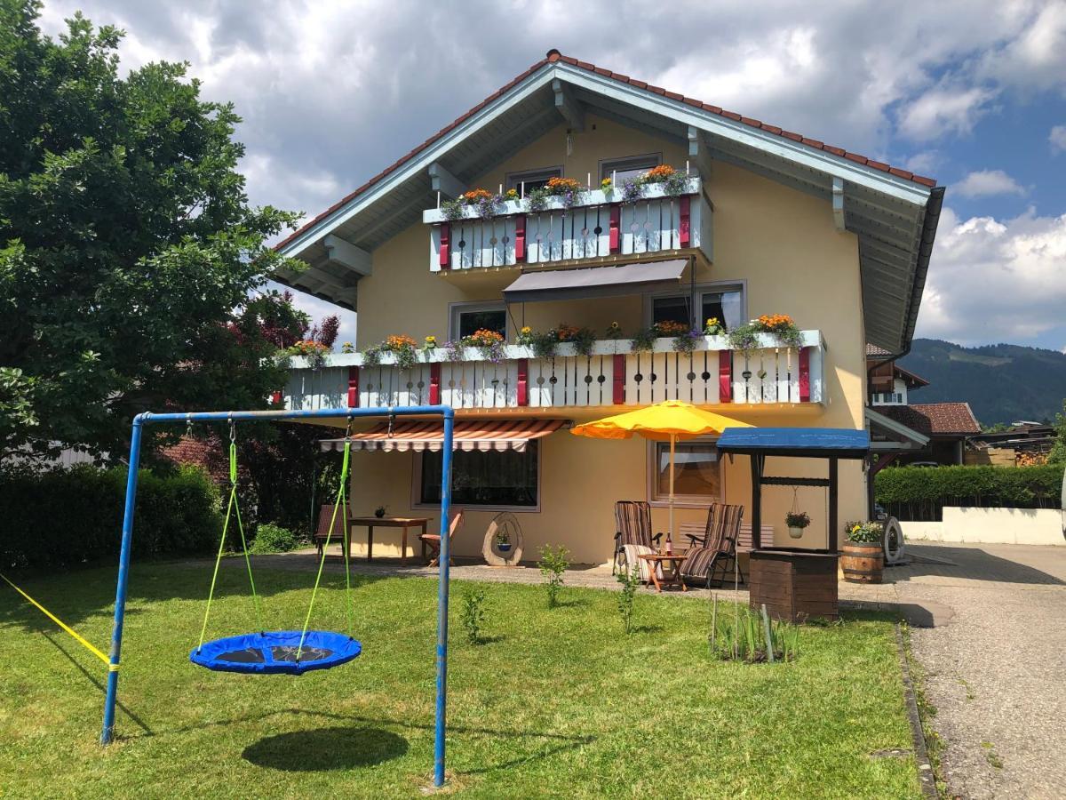Ferienwohnung Allgaeuer Bergnest Fischen im Allgaeu Buitenkant foto
