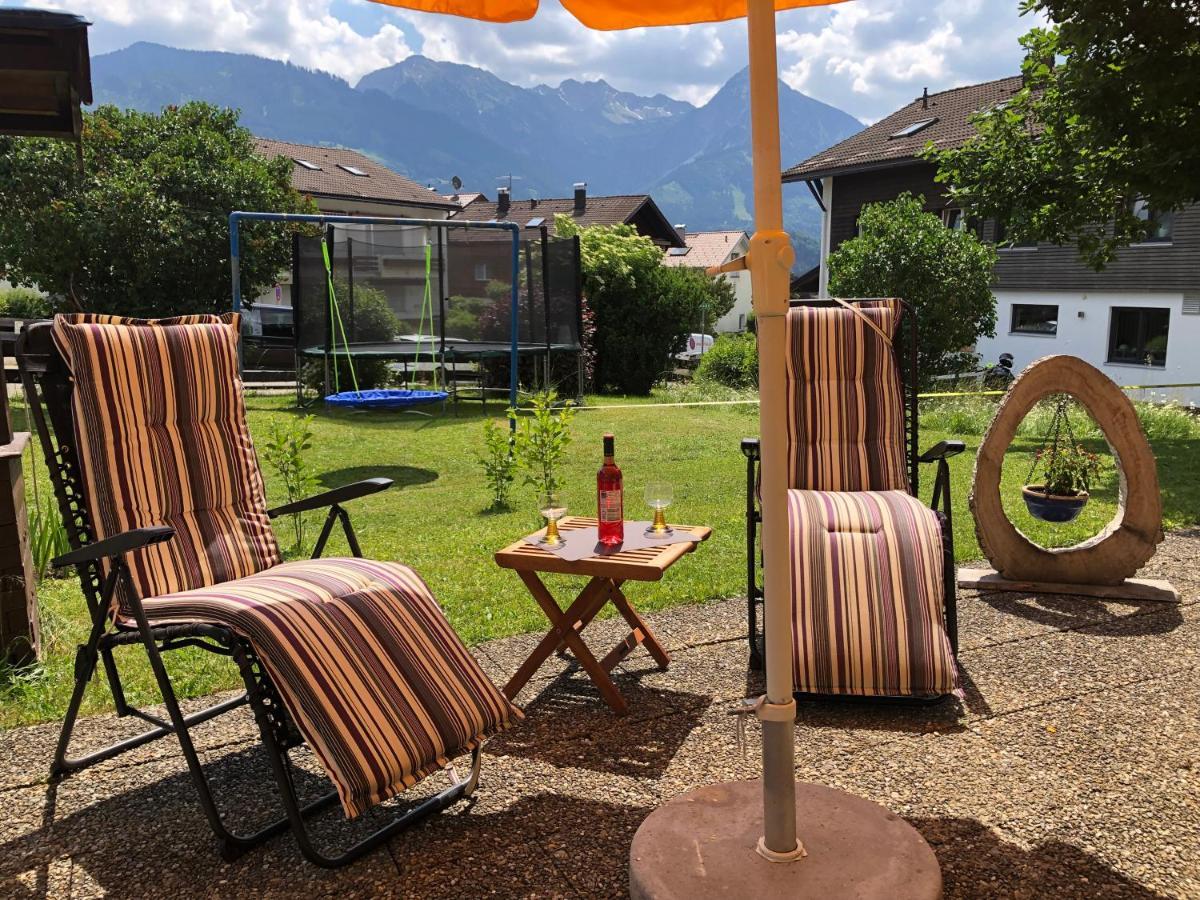 Ferienwohnung Allgaeuer Bergnest Fischen im Allgaeu Buitenkant foto